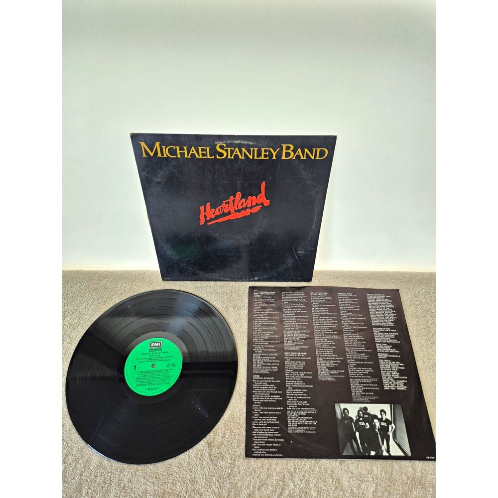 Michael Stanley Band - Heartland Vinyl LP 1980 EMI America SW-17040 12"